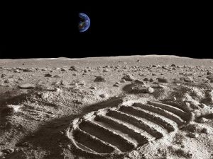 La huella de la luna