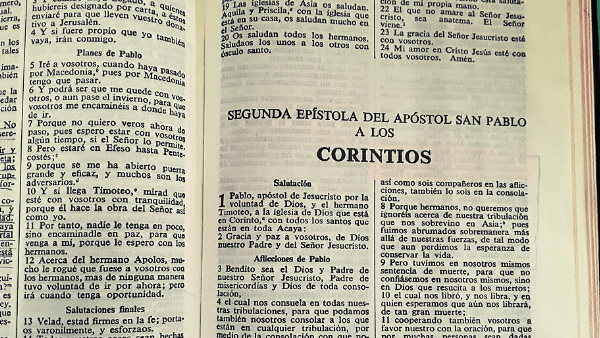 La Biblia Libro Segunda A Los Corintios Resumen