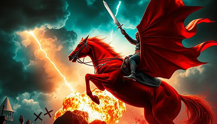 Así será el segundo sello del Apocalipsis