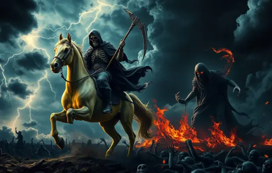 La muerte y el hades Apocalipsis Cuarto Sello