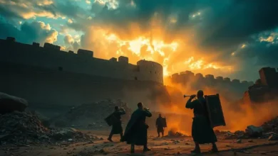 Descubre el mensaje de Josué 6:18 sobre obediencia y victoria. Lecciones bíblicas sobre las consecuencias de la desobediencia en la conquista de Jericó.